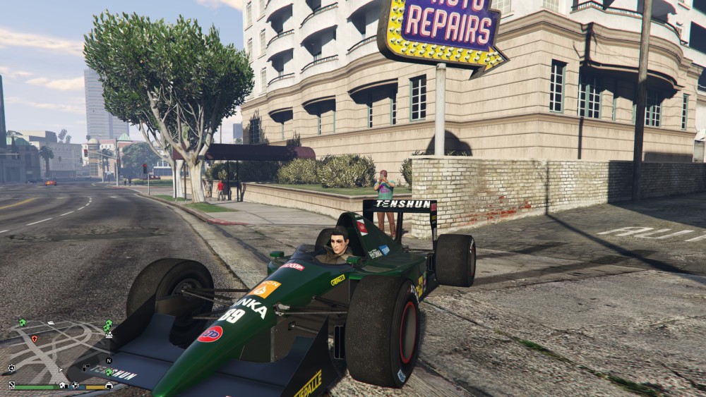 gta5史上第一台f1上线!爆改之后!sss级帅!