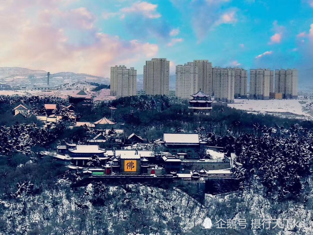 吉林北山雪景醉人 犹如冰雪童话世界