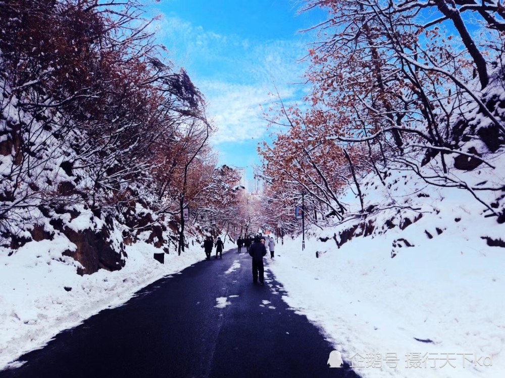 吉林北山雪景醉人 犹如冰雪童话世界