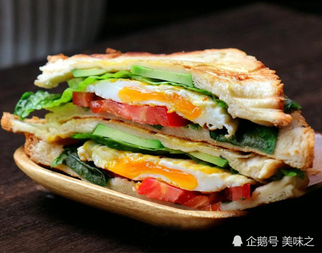 家常简易三明治的12种做法,简简单单做个早餐,快手营养又好吃