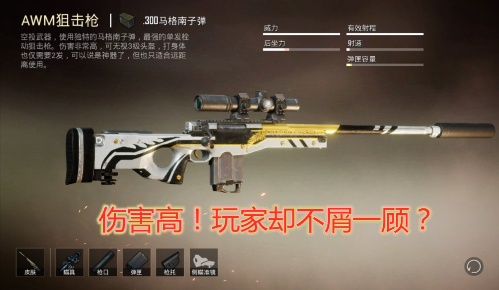 和平精英:m416地位受到撼动!遇见awm玩家却不屑一顾?