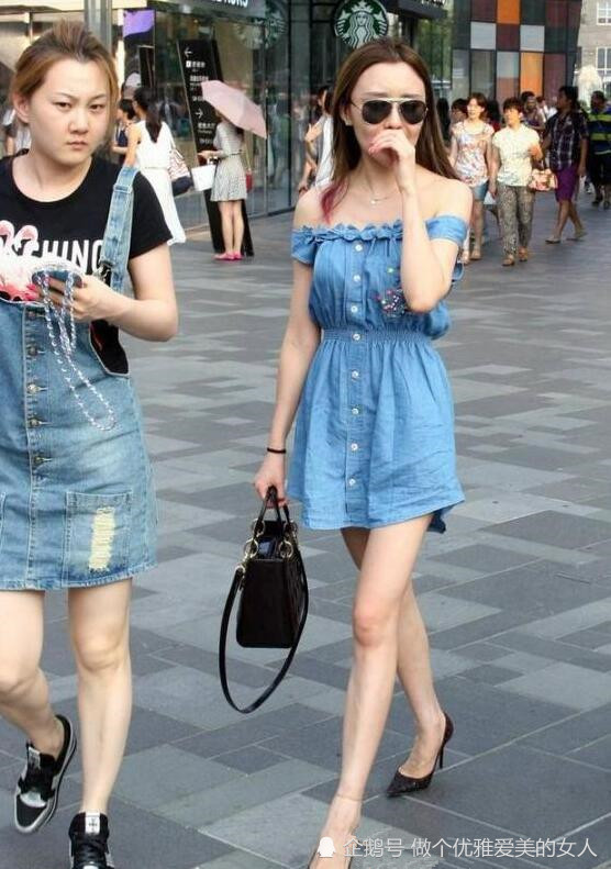 长腿,美女,街拍,时尚,穿搭
