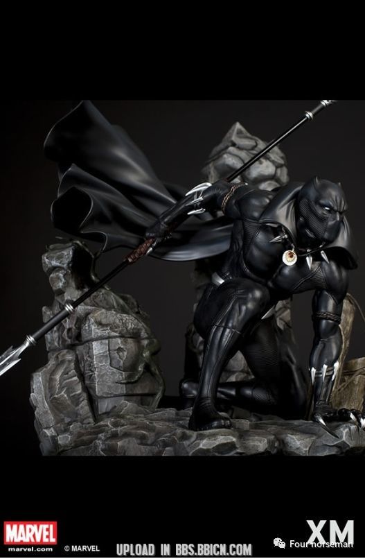 xm 黑豹 black panther  :4 限量雕像手办模型