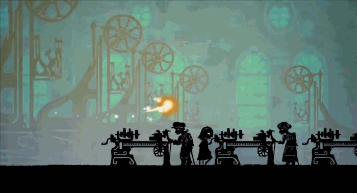 小女孩的成长故事不采用文字叙述,而是通过游戏场景,音乐,印尼皮影戏