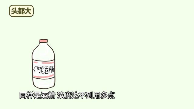 能不能「替代75%」的酒精?或者是「浓度高」点「用少点」?