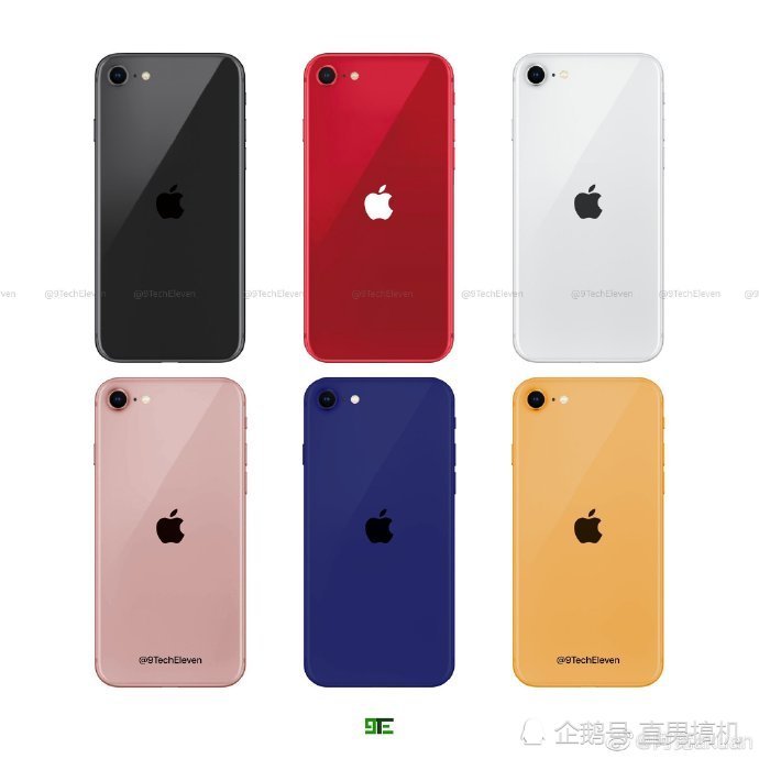 iphone,iphone9,iphone8,苹果手机,配色