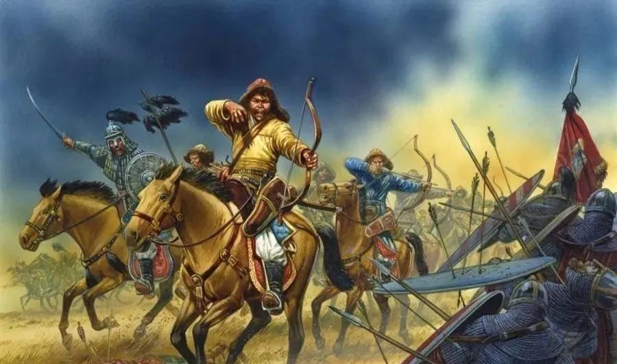元朝时期,蒙古骑兵擅长陆地骑射战斗,铁骑横扫欧亚大陆,所向披靡.