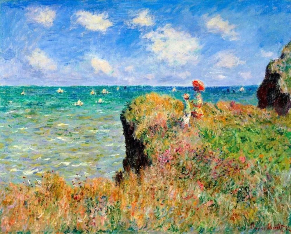 克劳德·莫奈,日出印象,画家,睡莲,油画