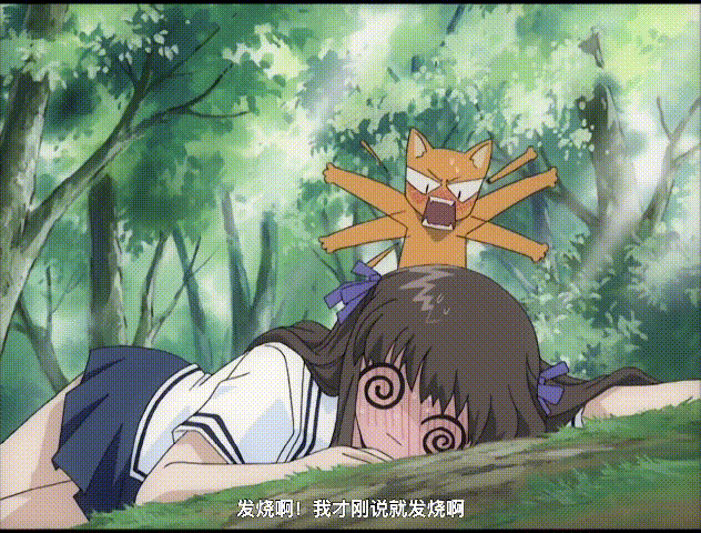 动漫表情动图gif!水果篮子,那令人难忘的搞笑情景!