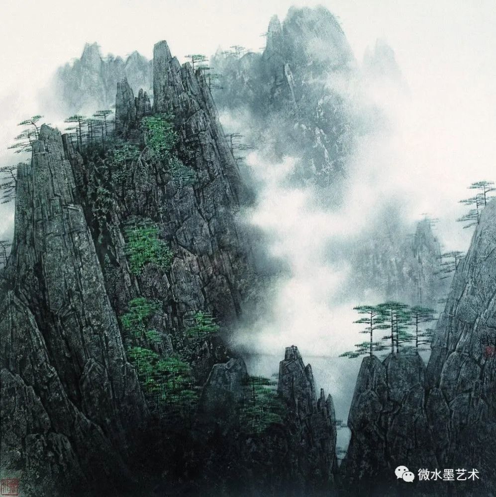 彩墨,宋涤,山水画,画家,静物