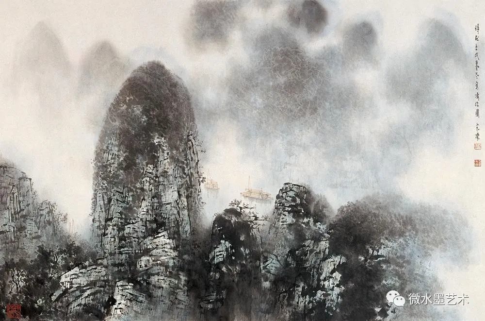 彩墨,宋涤,山水画,画家,静物