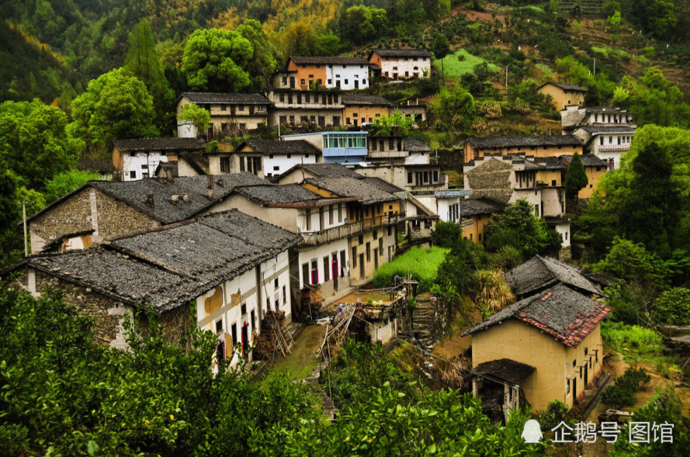 山村,中国,农村,摄影,绿水青山