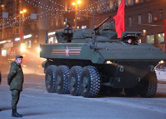 战斗全重20吨,搭载8名步兵,俄罗斯新一代装甲车向西方