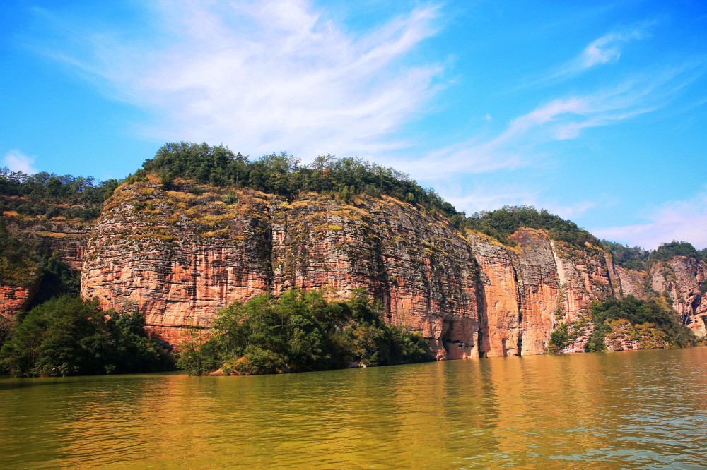 旅游景点,福建,泰宁,湖泊,泰宁金湖