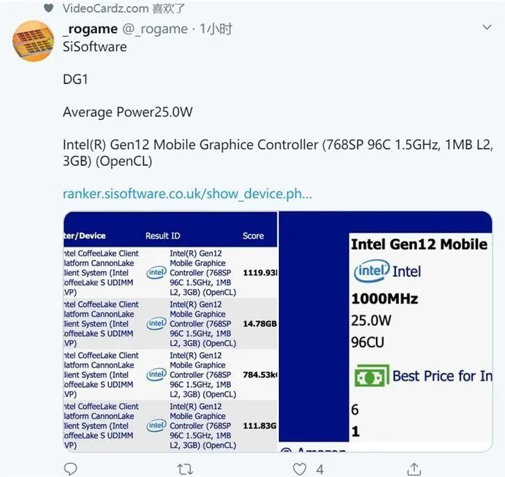 Vivo Apex 正式发布 Intel Dg1独显参数曝光 看点快报