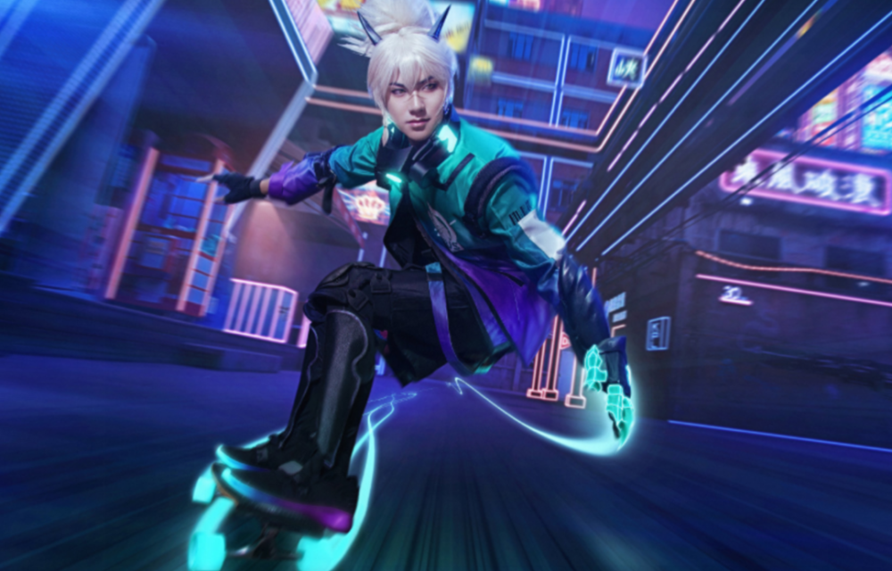 裴擒虎,cos裴擒虎,街头涂鸦,帅哥cos,王者