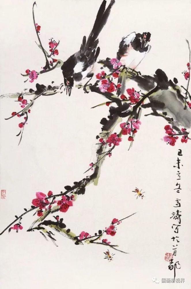 王雪涛小写意梅花