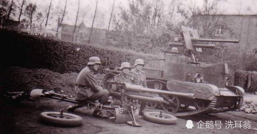 来自邻国的馈赠,德国吞并奥地利得到的m1935式47毫米反坦克炮