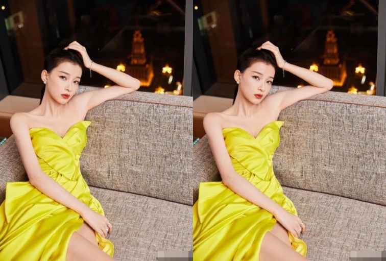 孙怡大波浪卷发被称"小李沁",染成黄发又撞脸lisa,太难了