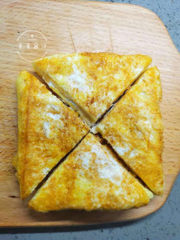 三明治,面包片,鸡蛋,火腿片
