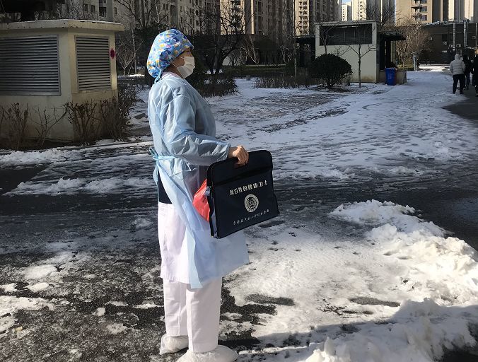 战疫一线 最美的背影