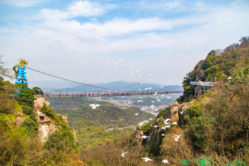 安徽,芜湖,自驾游,马仁奇峰,玻璃桥