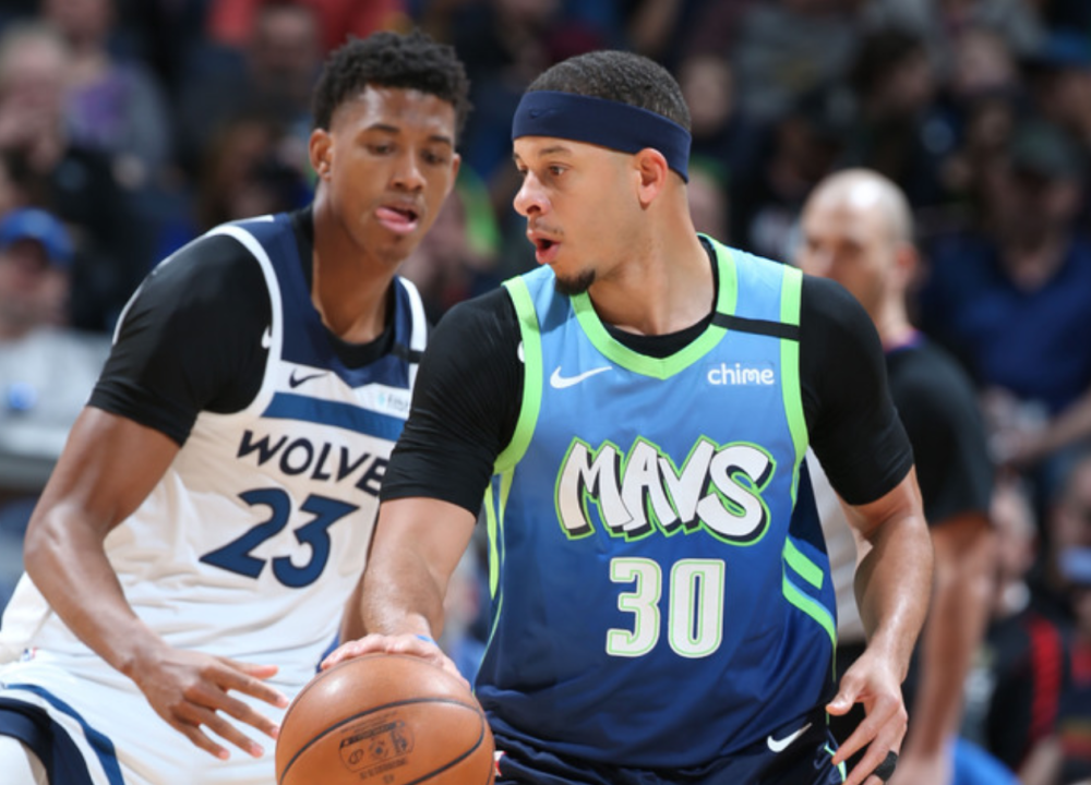 nba,独行侠,森林狼,拉塞尔,波神