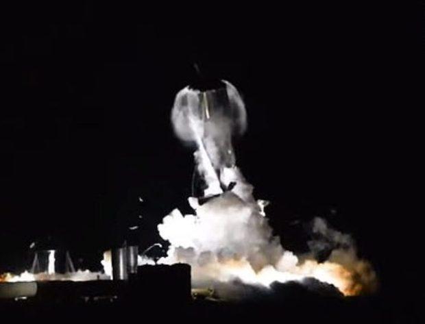 spacex星舰点火升空时爆炸,火星任务测试再告失败