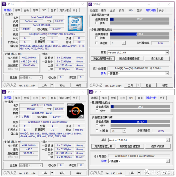 3千以内cpu选谁好?r7-3800x对决i7-9700kf