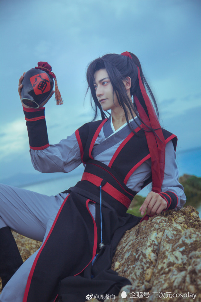 《魔道祖师》前尘篇魏无羡cos,梦中情羡,那一眼我就心动了