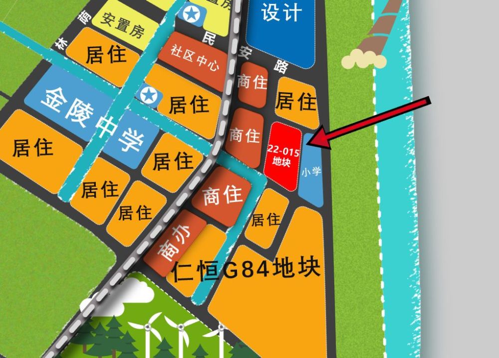 又添置业新选择——葛洲坝小市g49,江心洲g78地块规划