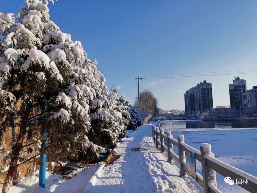 滦平下了第九场雪,国林对您说