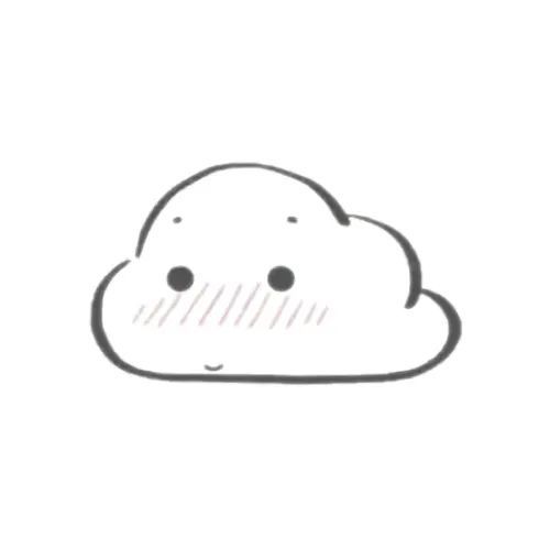 简约白底卡通小头像