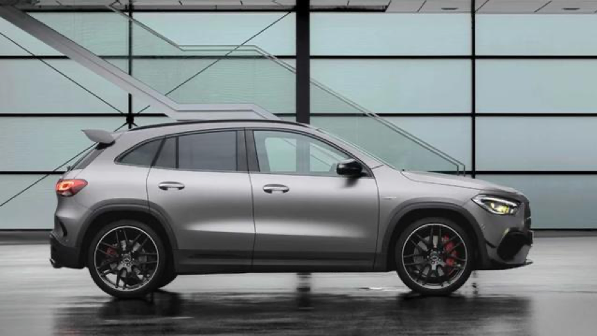 2020奔驰gla45amg,2020款奔驰gla200 全新2021款奔驰amg gla 45 官图 搭全球最强发动机