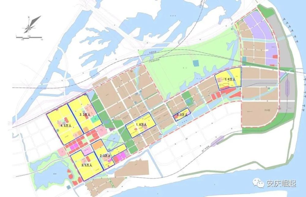 圆梦新区人口分布规划图 q 安庆四中老校区是否整体搬迁?