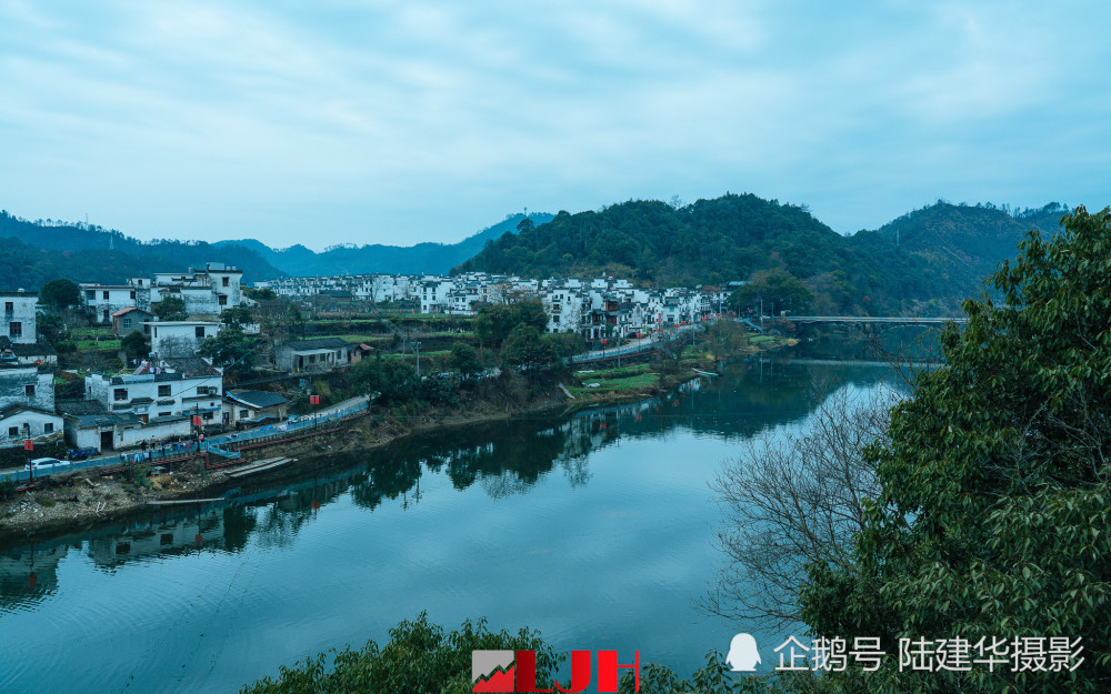 婺源汪口村,依山傍水的千年古村落