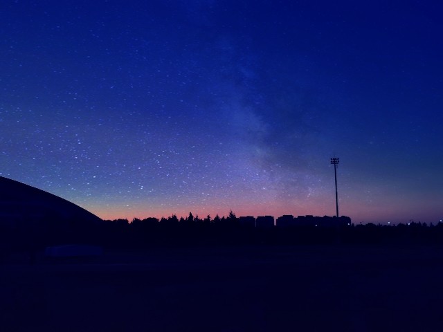 超仙的夜晚星空图,背景图必备