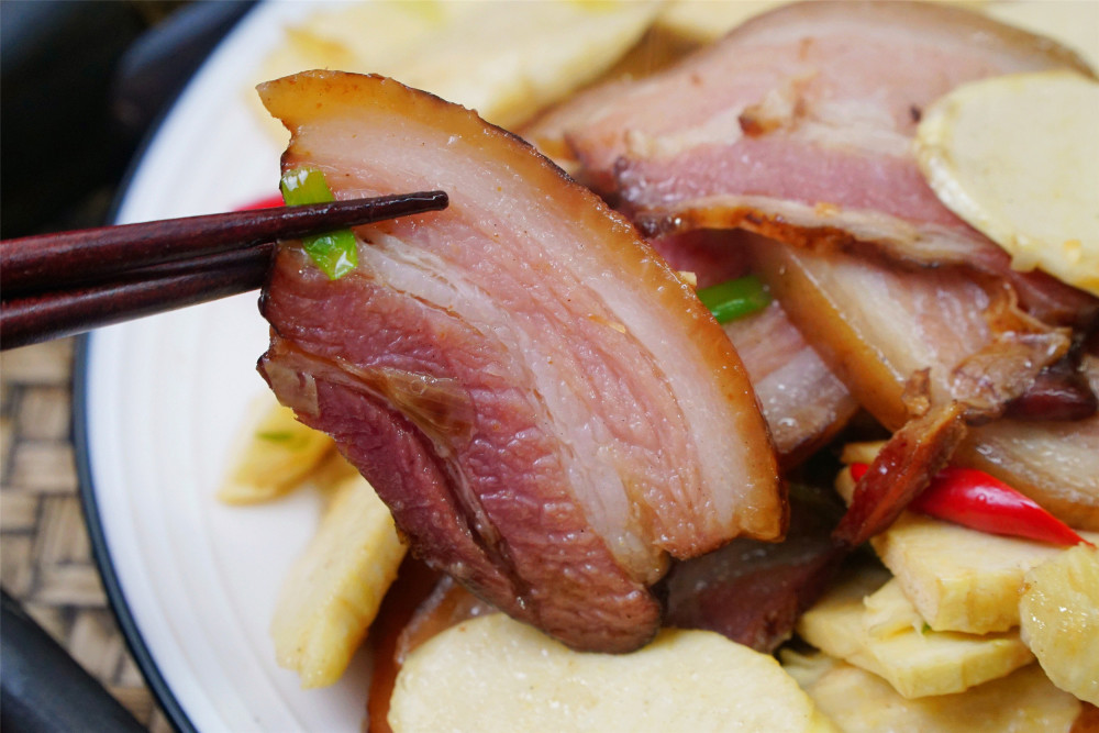 腊肉,炒腊肉,冬笋,菜谱,美食