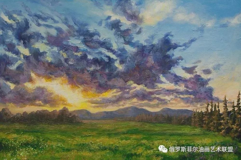 令人沉醉,唯美壮丽的印象派风景油画欣赏