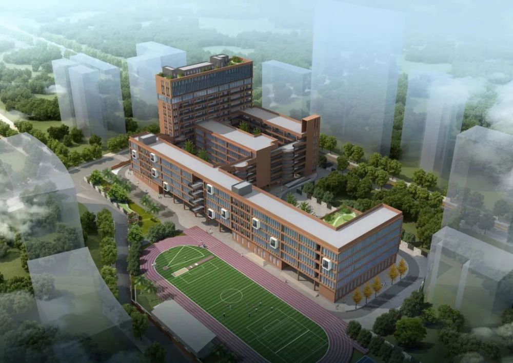 淘金山小学改扩建工程 ▲淘金山小学效果图,扩建后增加8班/400个学位