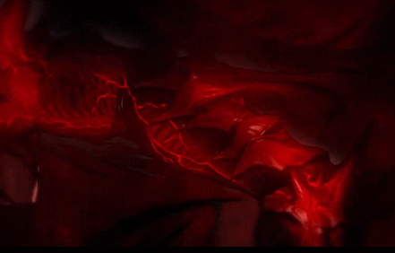 通过该剑可与黄泉相连,插画表现的是从剑鞘把剑拔出的瞬间.