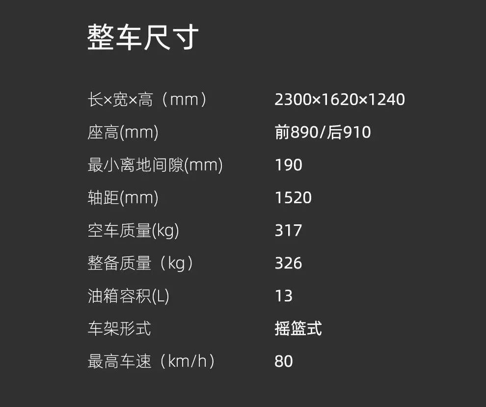 98万元起,鑫源500自由风正式上市