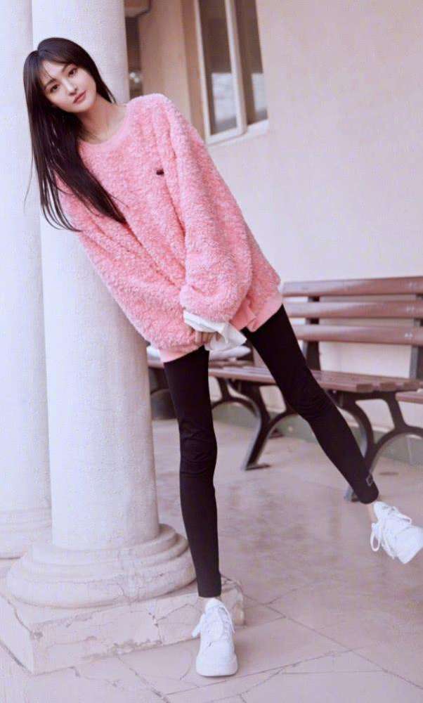 女明星私下瘦成