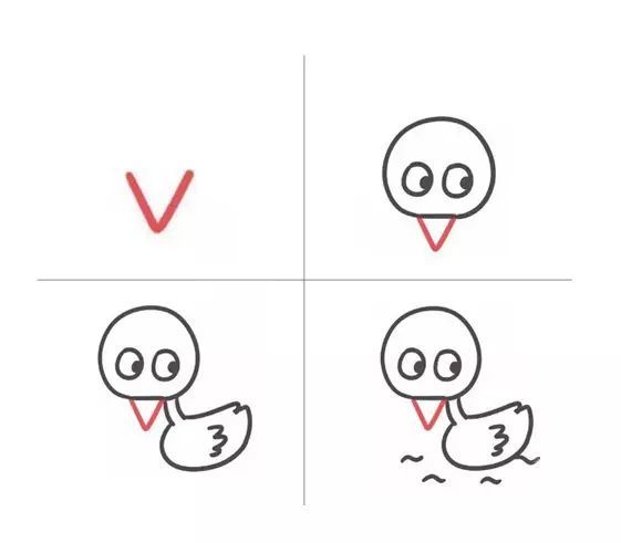 26个字母简笔画,让孩子在玩中学!