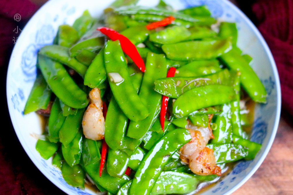 荷兰豆,荷兰豆的做法,家常荷兰豆,家常菜