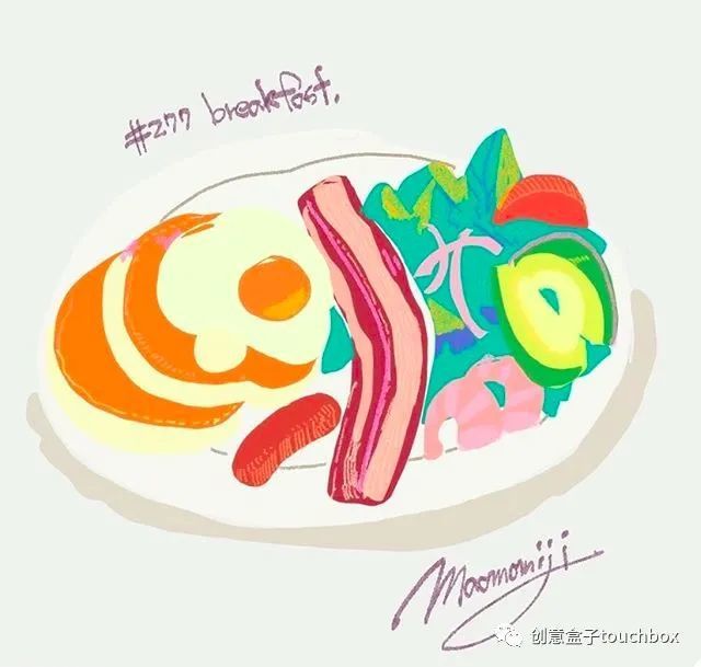 好想吃!这波美食创意画也太诱人了吧