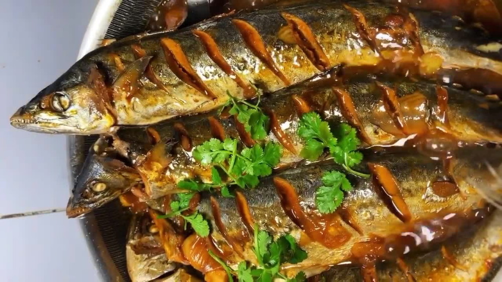 红烧鲅鱼,肉质鲜美入味,营养丰富,渔民极其认可的一种