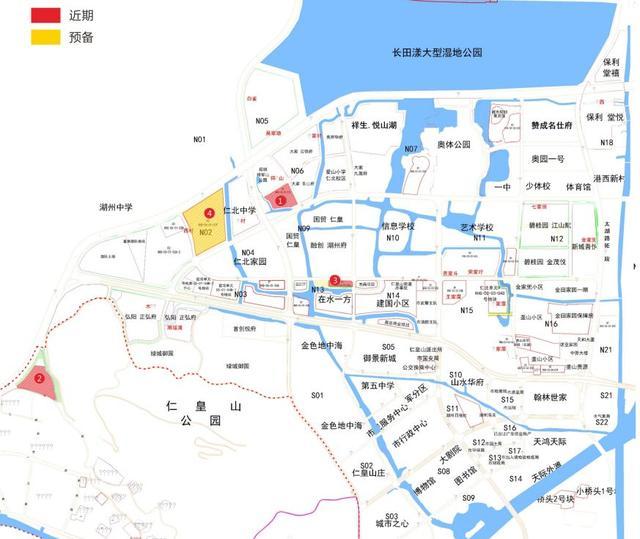 湖州城市集团2020年推地计划出炉,21宗地块备选