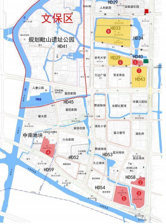 湖州城市集团2020年推地计划出炉,21宗地块备选