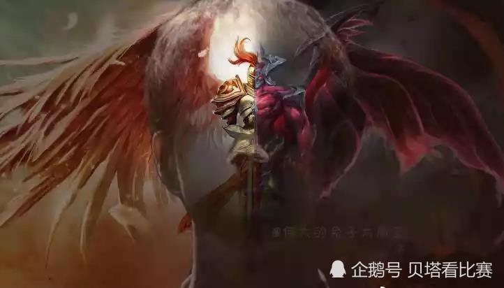 除了被质疑"偷梗"之外,fpx这段视频封面这个天使和剑魔的结合体,也被